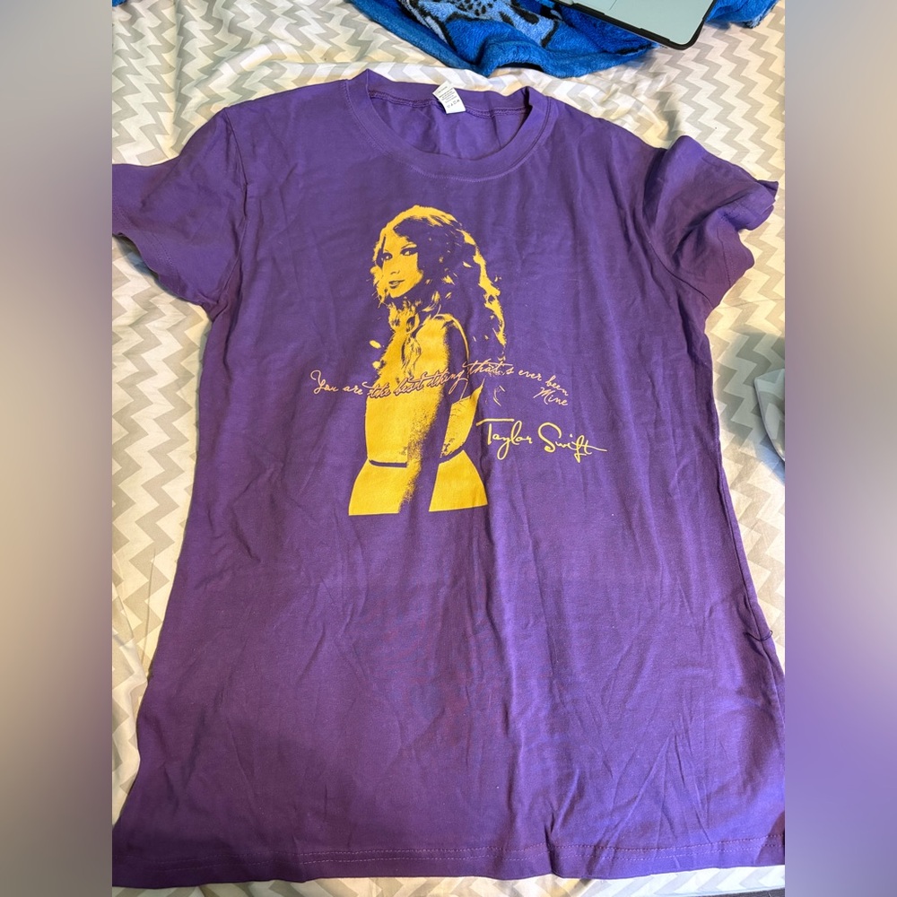 Taylor Swift Speak Now Purple Mine T Shirt Size XL